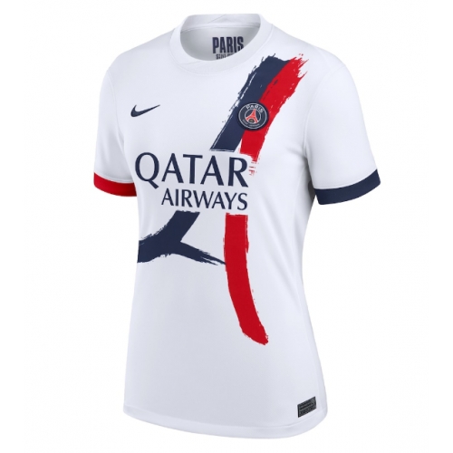 Billige Fotballdrakt Paris Saint-Germain Replika Bortedrakt Dame 2025-26 Kortermet Billige Fotballdrakt Paris Saint-Germain Replika Bortedrakt Dame 2025-26 Kortermet